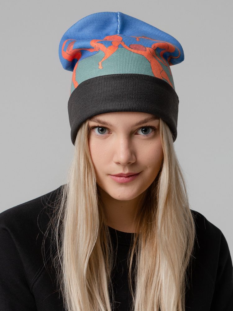 Шапка «Пренебречь — пример нанесения логотипа (Соль) | Print Logo