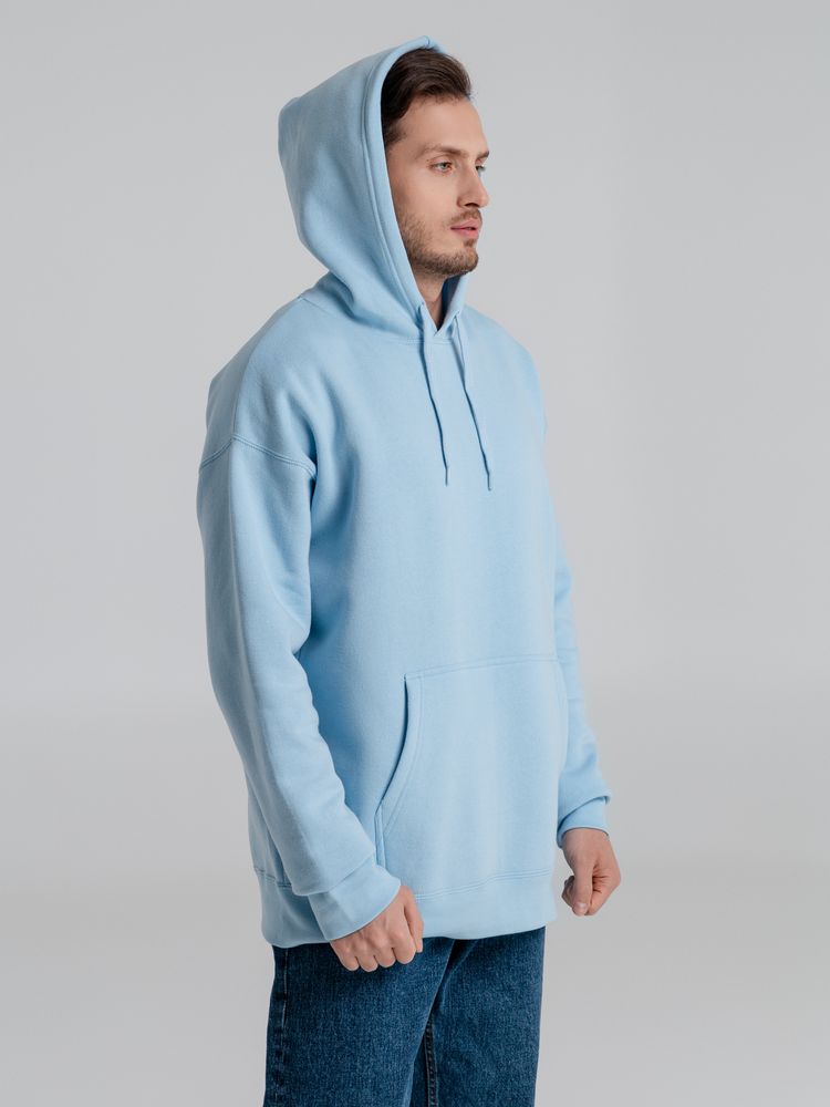 Толстовка с капюшоном Slam 320, голубая, размер S