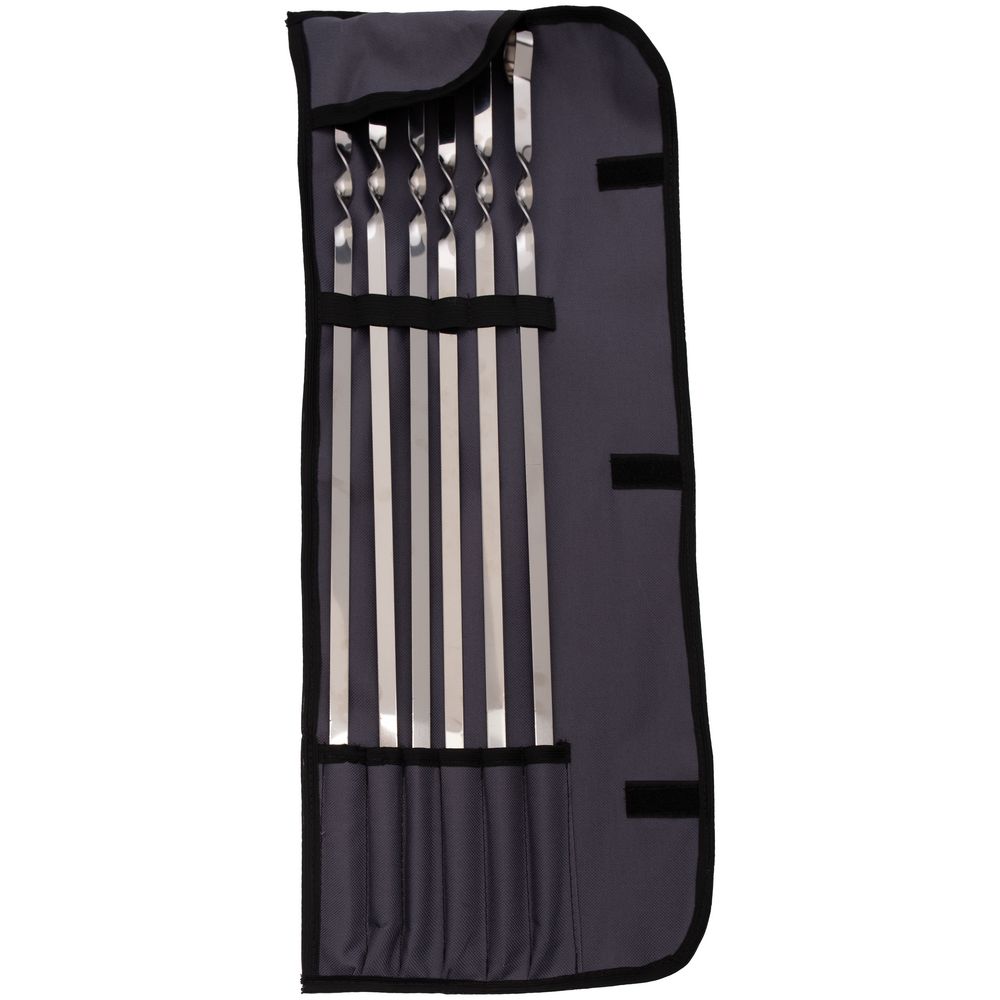 Набор шампуров в чехле Weekend Vibes с логотипом сделано в России | Print Logo