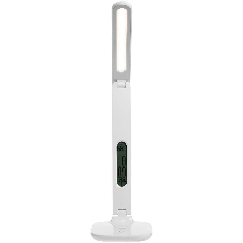Настольная лампа с часами и календарем Office Torch