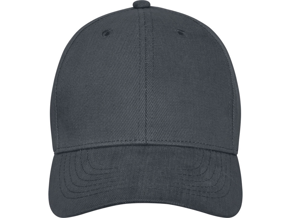 Бейсболка Davis, 6 панелей, storm grey