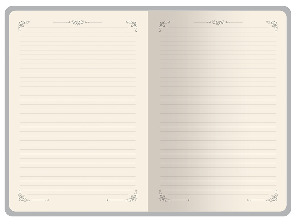 Ежедневник недатированный А4 Royal, коричневый с бронзовым срезом