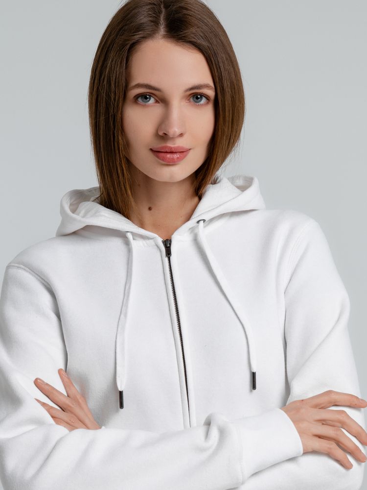 Толстовка на молнии с капюшоном унисекс King фото на сайте Print Logo.