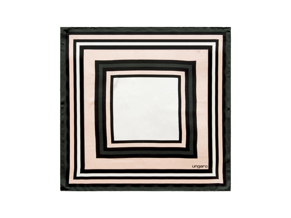 Шелковый платок Catena с логотипом Ungaro | Print Logo