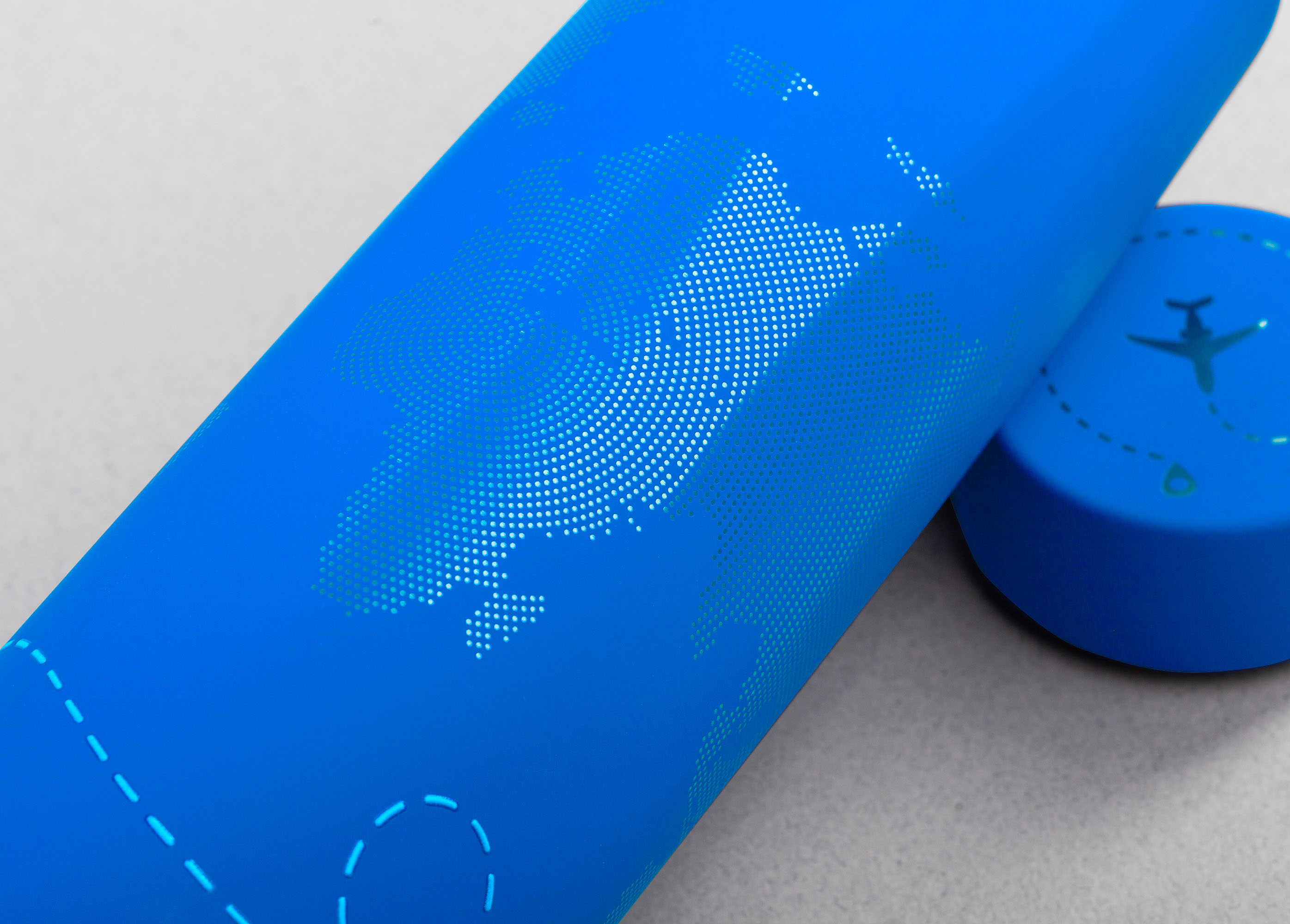 Термос "Calypso" 500 мл, покрытие soft touch, коробка, черный