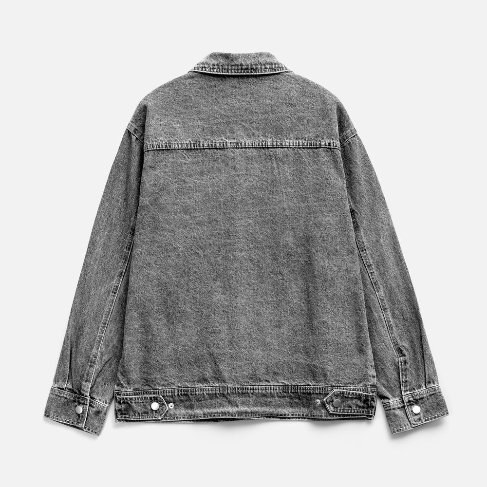 Куртка джинсовая O2, серая, размер XL/XXL