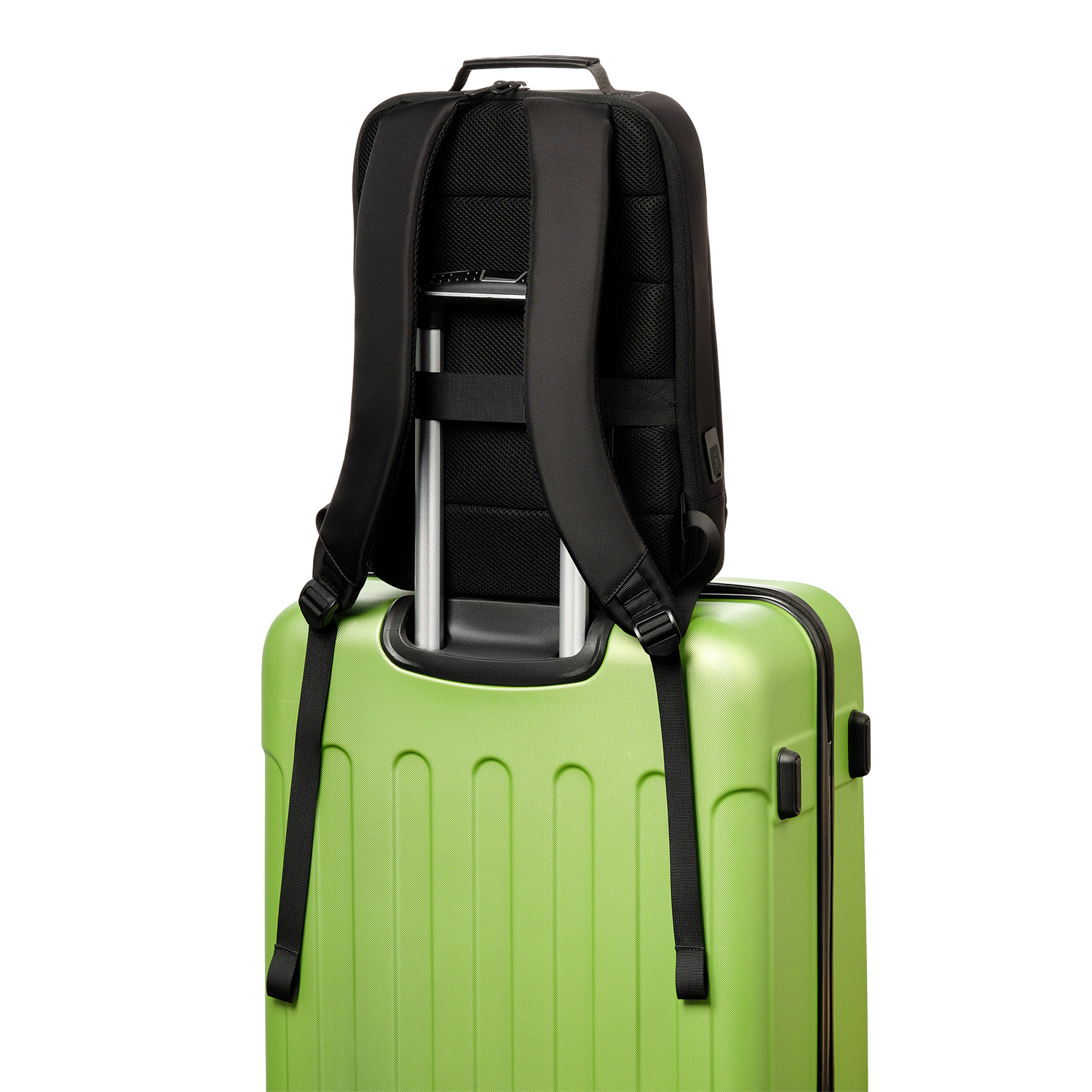 Бизнес рюкзак Байрон (Bairon), черный фото на сайте Print Logo.