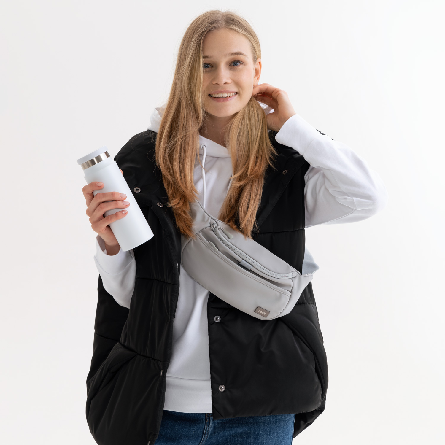 Термобутылка вакуумная герметичная Аллегра (Allegra), белая