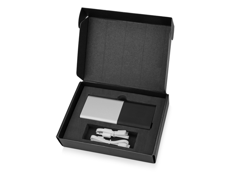 Портативное зарядное устройство с подсветкой логотипа Quark, 6000 mAh