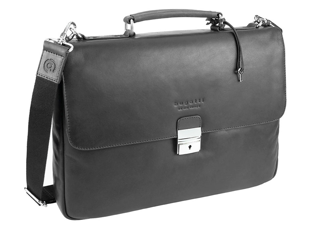 Портфель Romano 15'' с логотипом BUGATTI | Print Logo