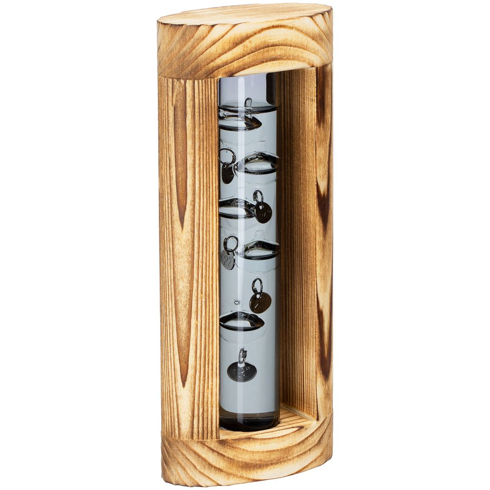 Термометр «Галилей» в деревянном корпусе фото на сайте Print Logo.