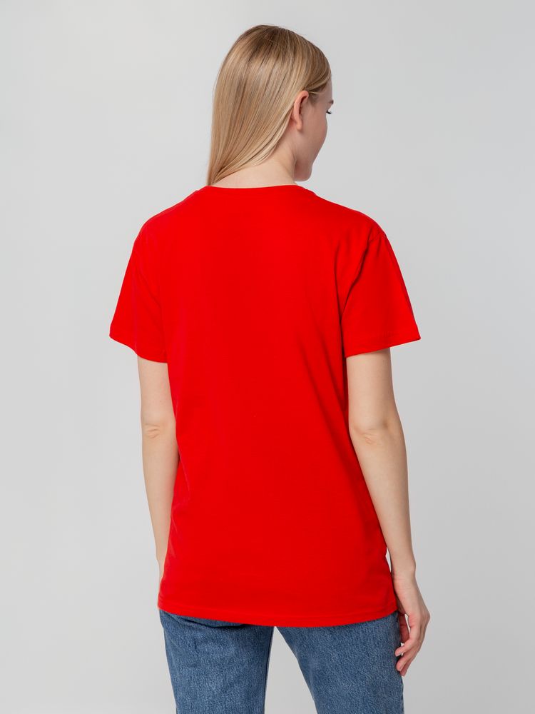 Футболка унисекс T-bolka 140, красная, размер XXL