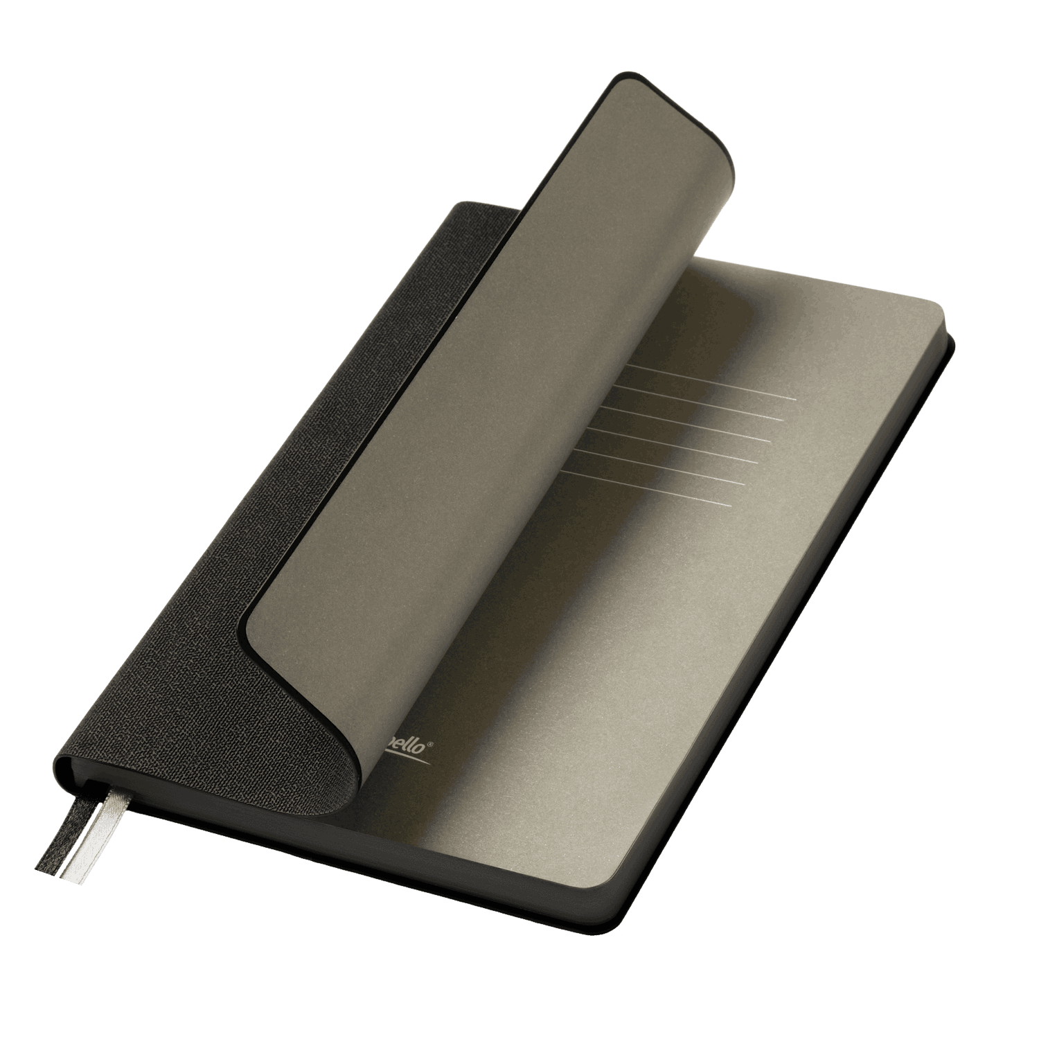 Ежедневник Твид (Tweed) недатированный, черный