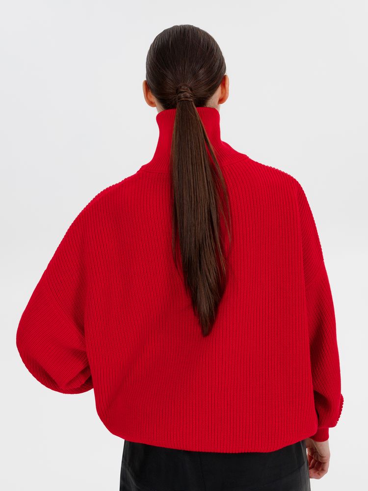 Джемпер Siluetti Birne, красный, размер L/XL