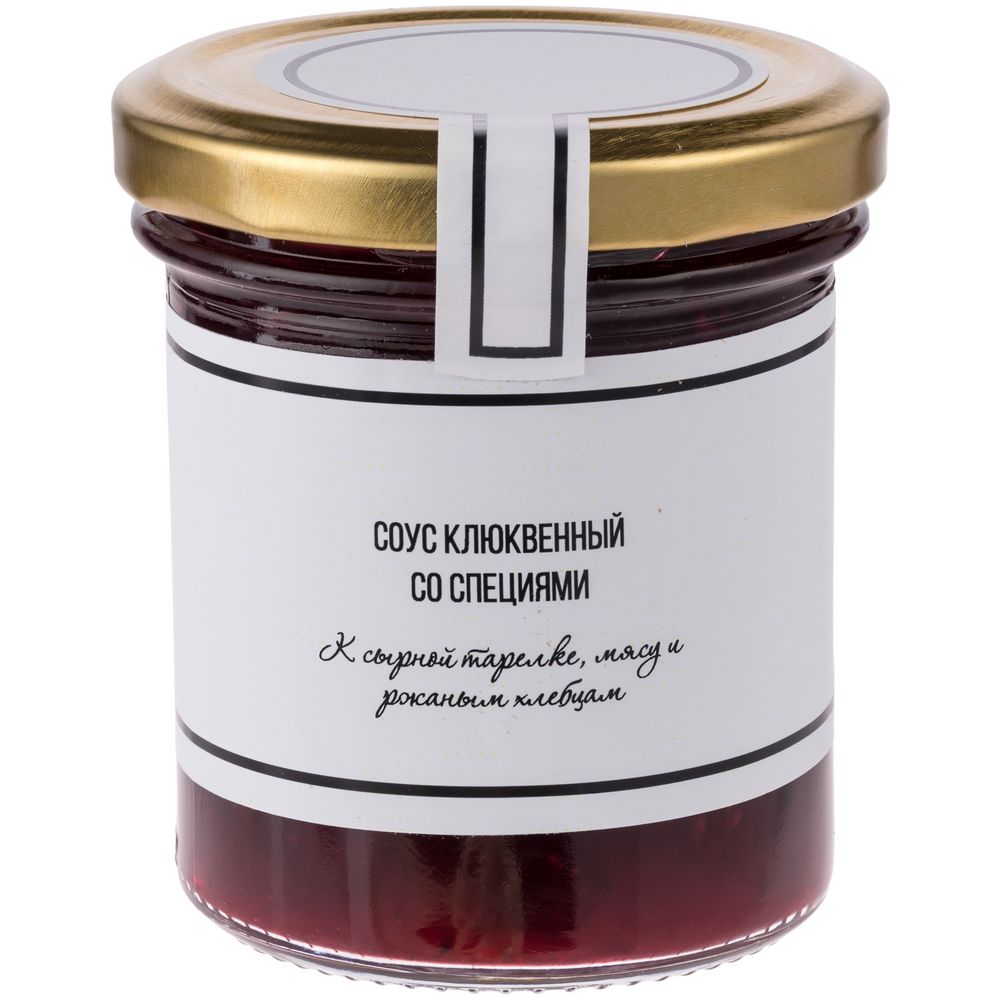 Набор соусов к мясу и сырной тарелке Sweet Aid — пример нанесения логотипа () | Print Logo