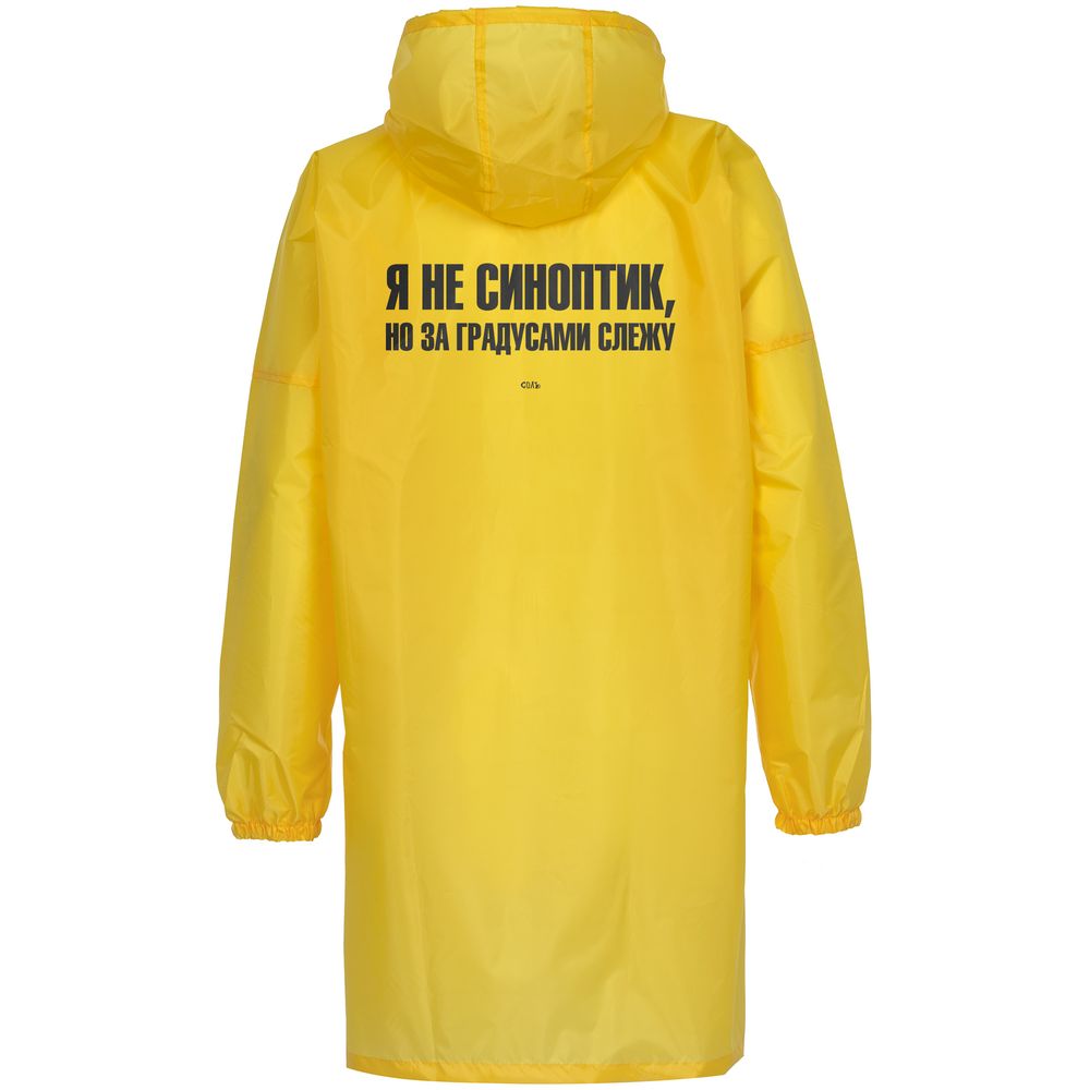 Дождевик «Я не синоптик» — пример нанесения логотипа (Соль) | Print Logo