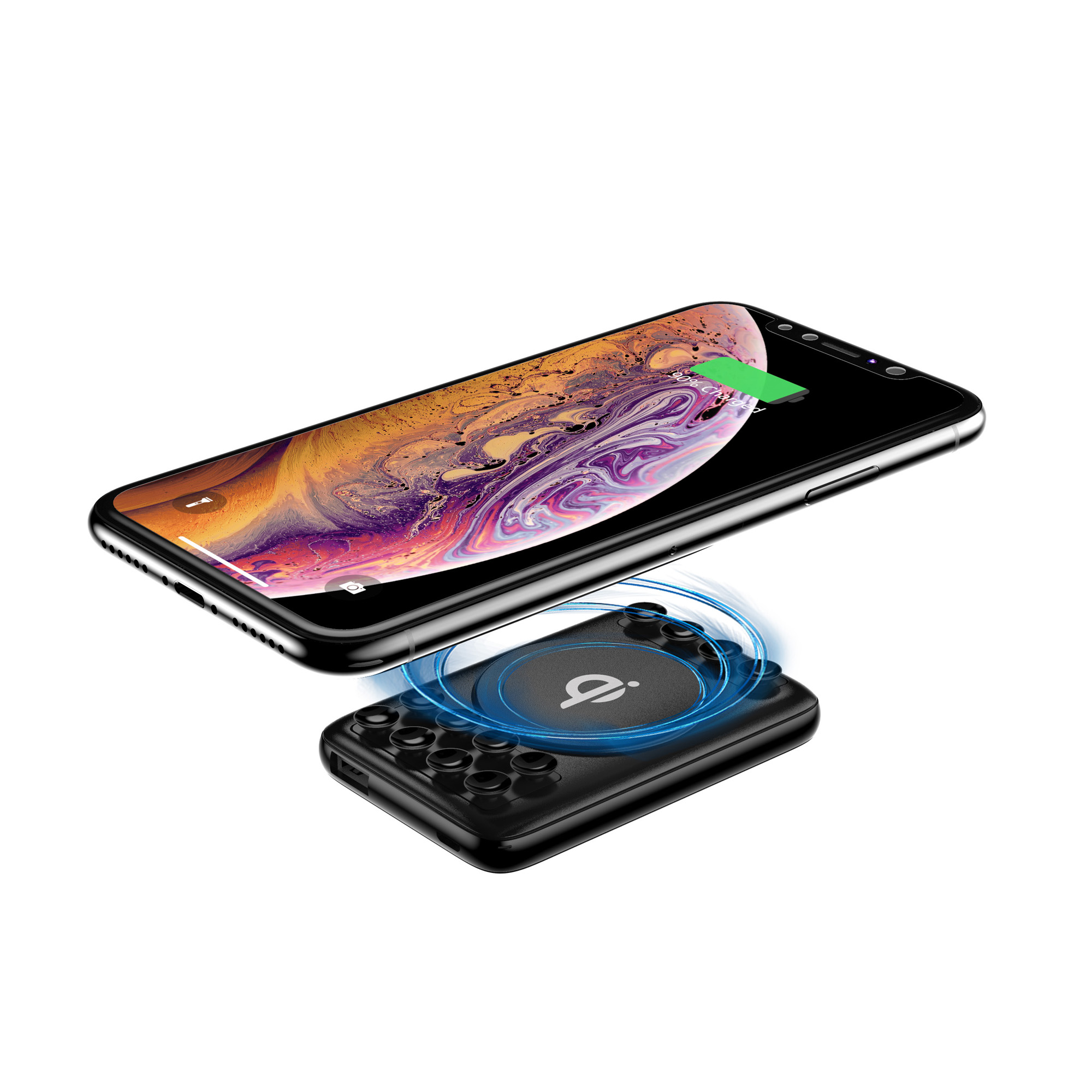 Беспроводное зарядное устройство "CamerON", 5000 mAh фото на сайте Print Logo.