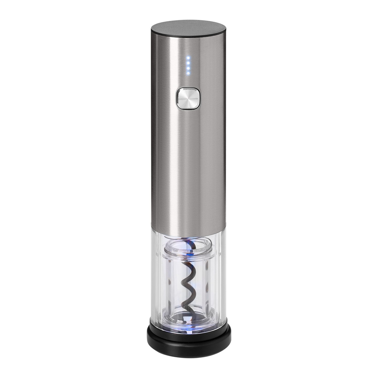 Набор для вина с электрическим штопором Винтаро (Vintaro), серебряный