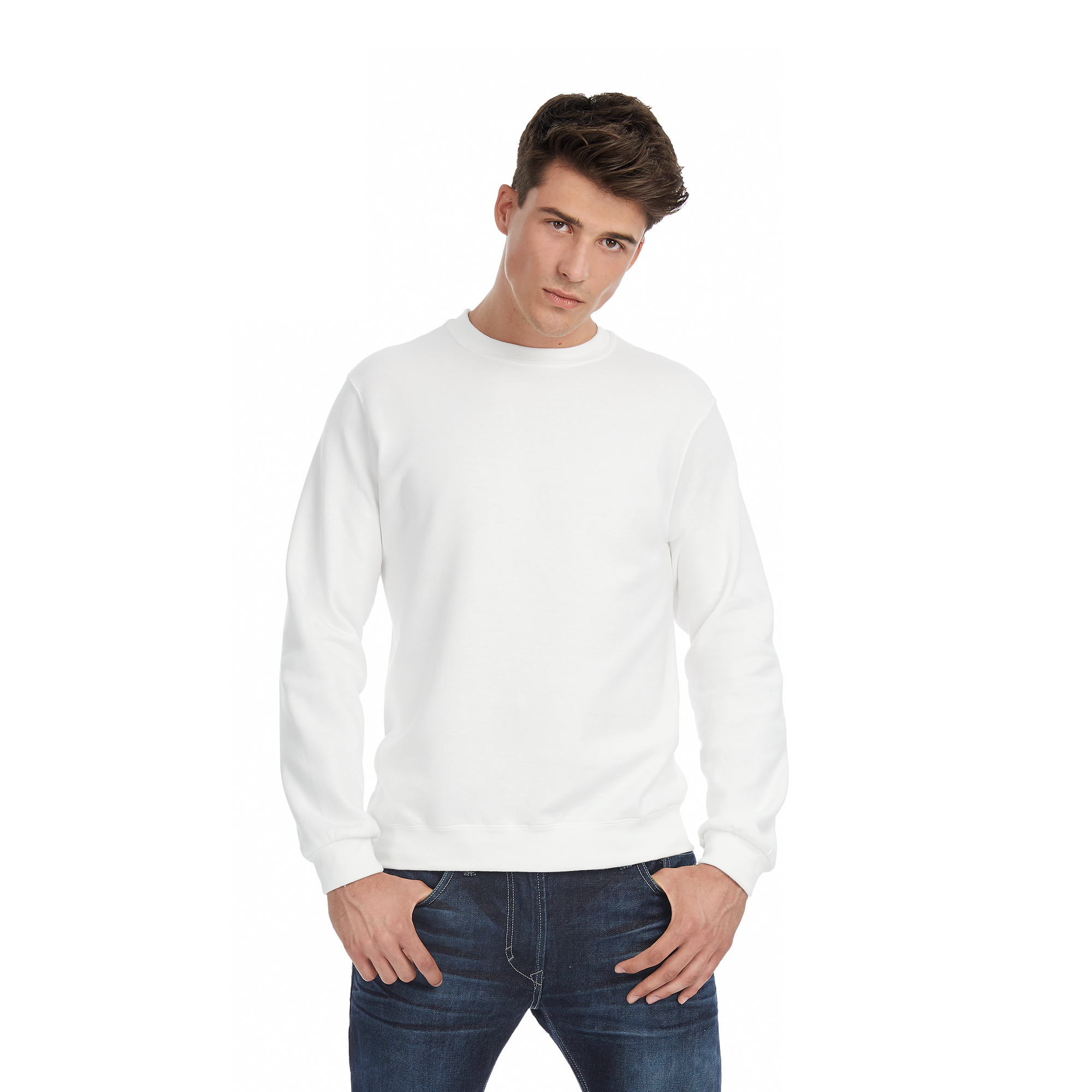 Фуфайка ID.002, пестрый серый