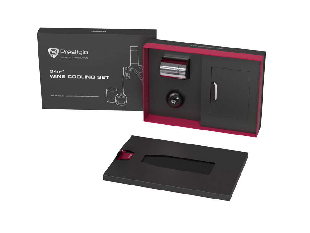 Набор для охлаждения вина Prestigio