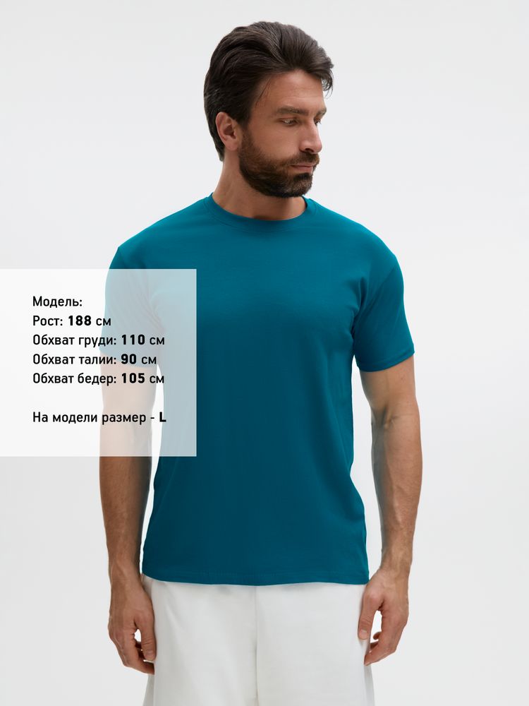 Футболка Regent 150 винтажный синий, размер XXL