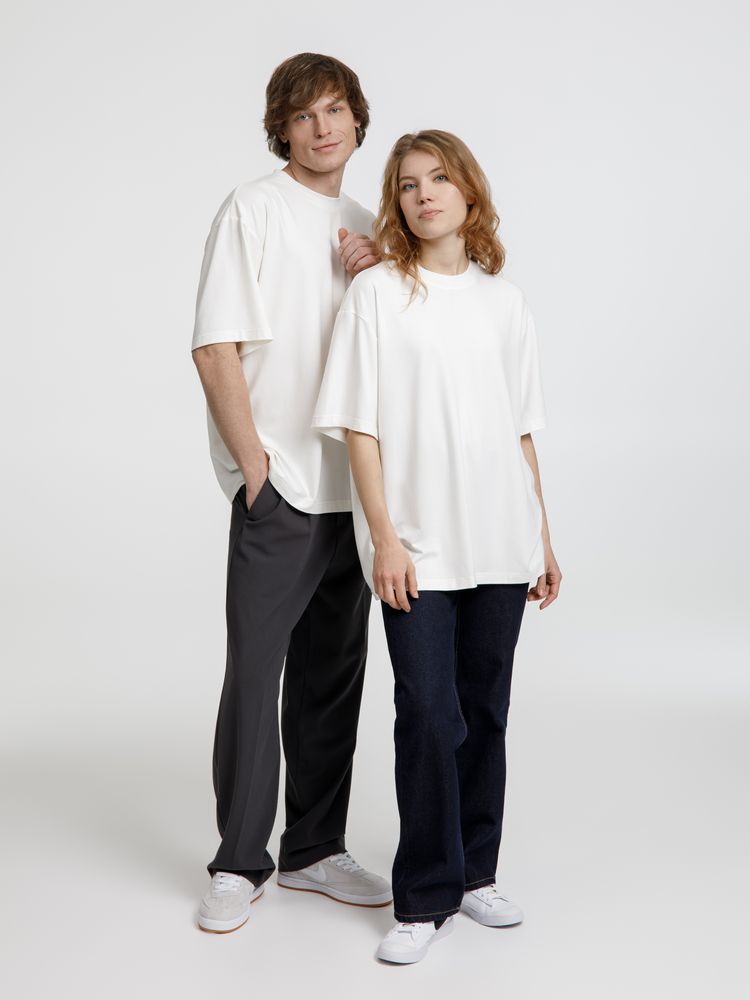 Футболка оверсайз унисекс Lavinia, белая, размер XL/XXL