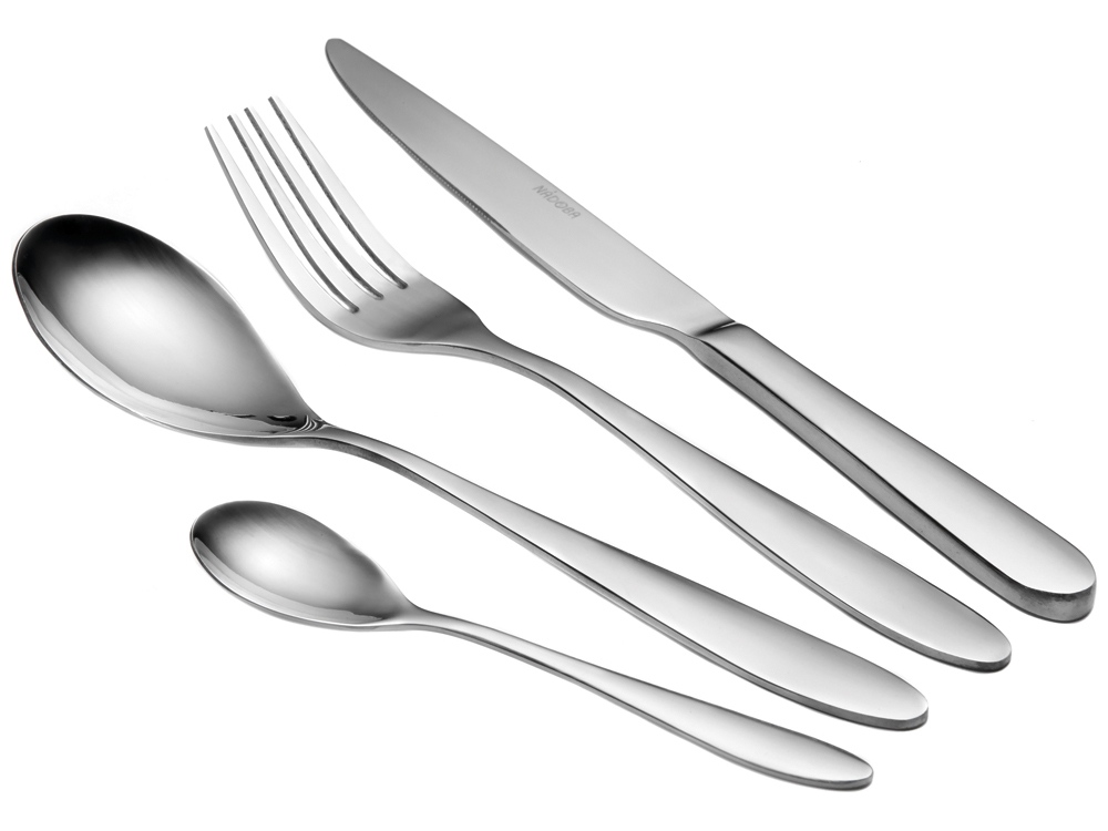 Набор столовых приборов ROMANA, 24 предмета с логотипом Nadoba | Print Logo