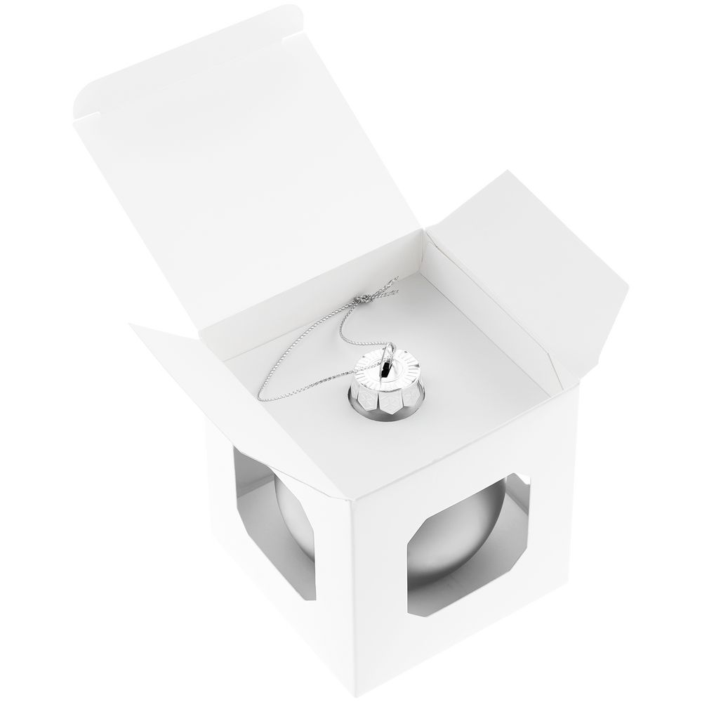 Елочный шар Finery Matt, 8 см