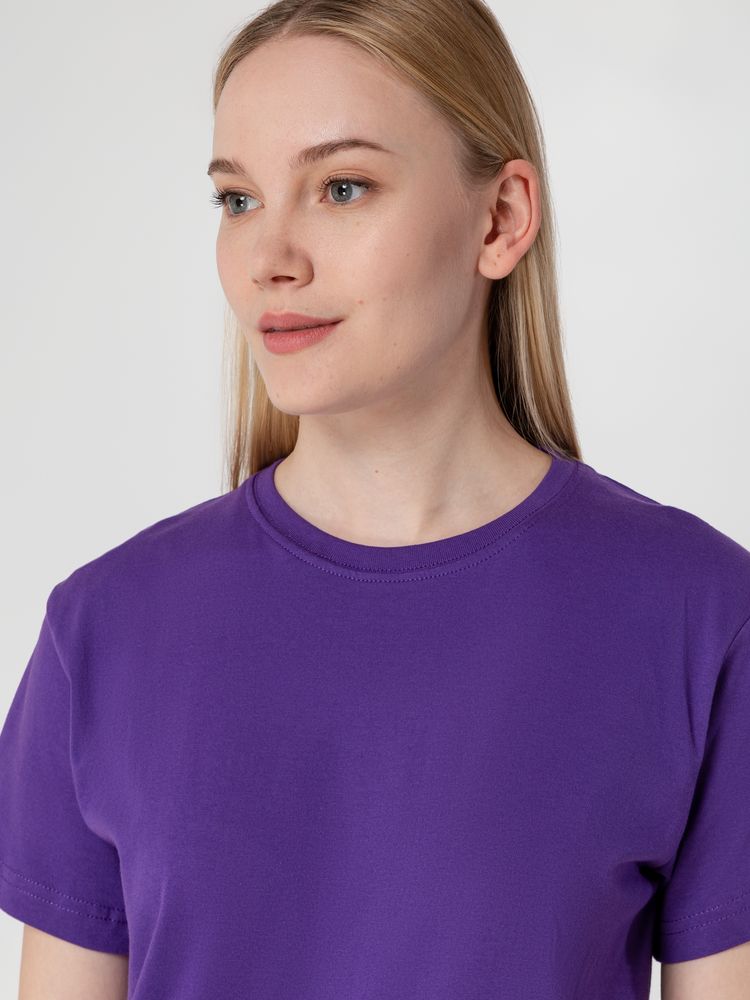 Футболка унисекс T-bolka 160, фиолетовая, размер XXXL
