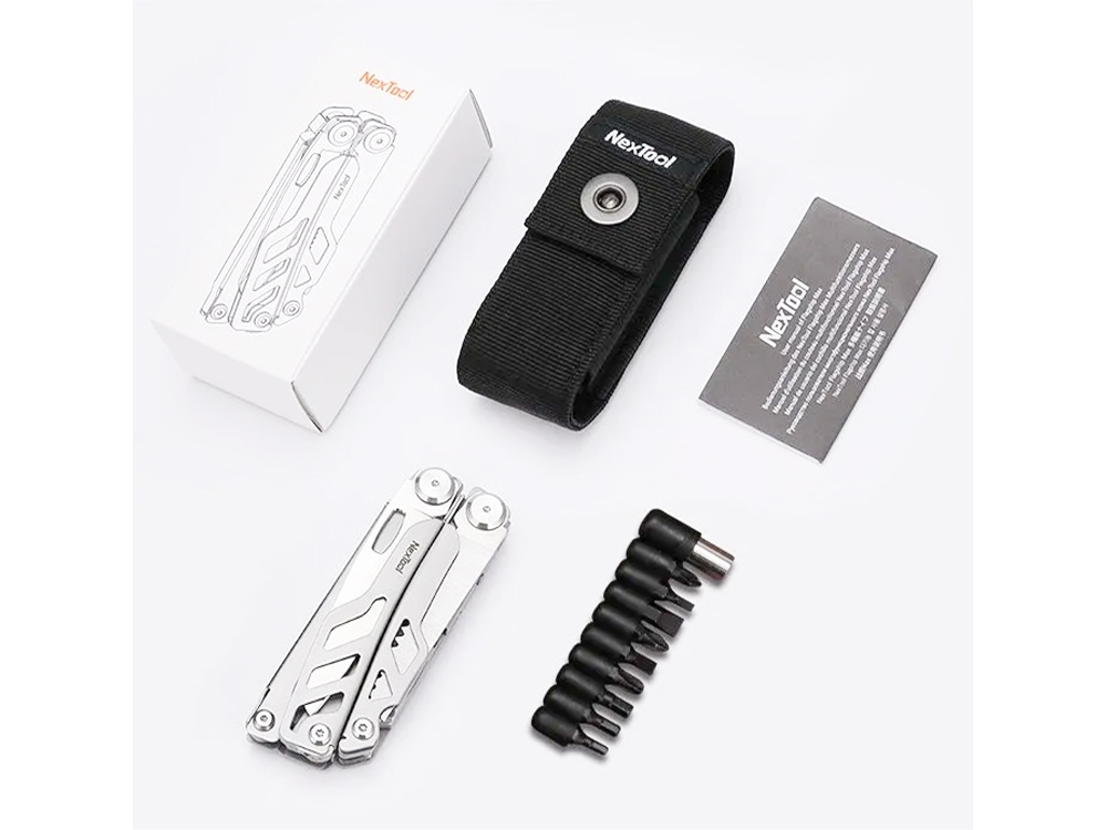 Мультитул Nextool Flagship Max, серый (NE20310A)