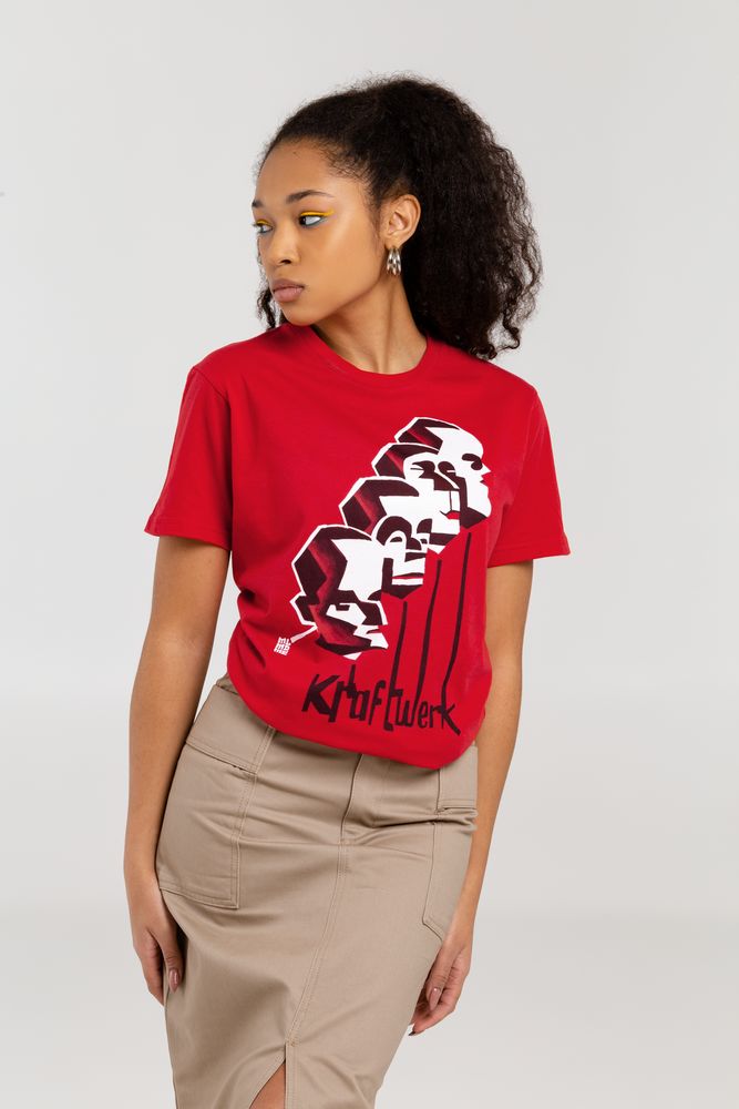 Футболка «Меламед. Kraftwerk» — пример нанесения логотипа (Author's) | Print Logo