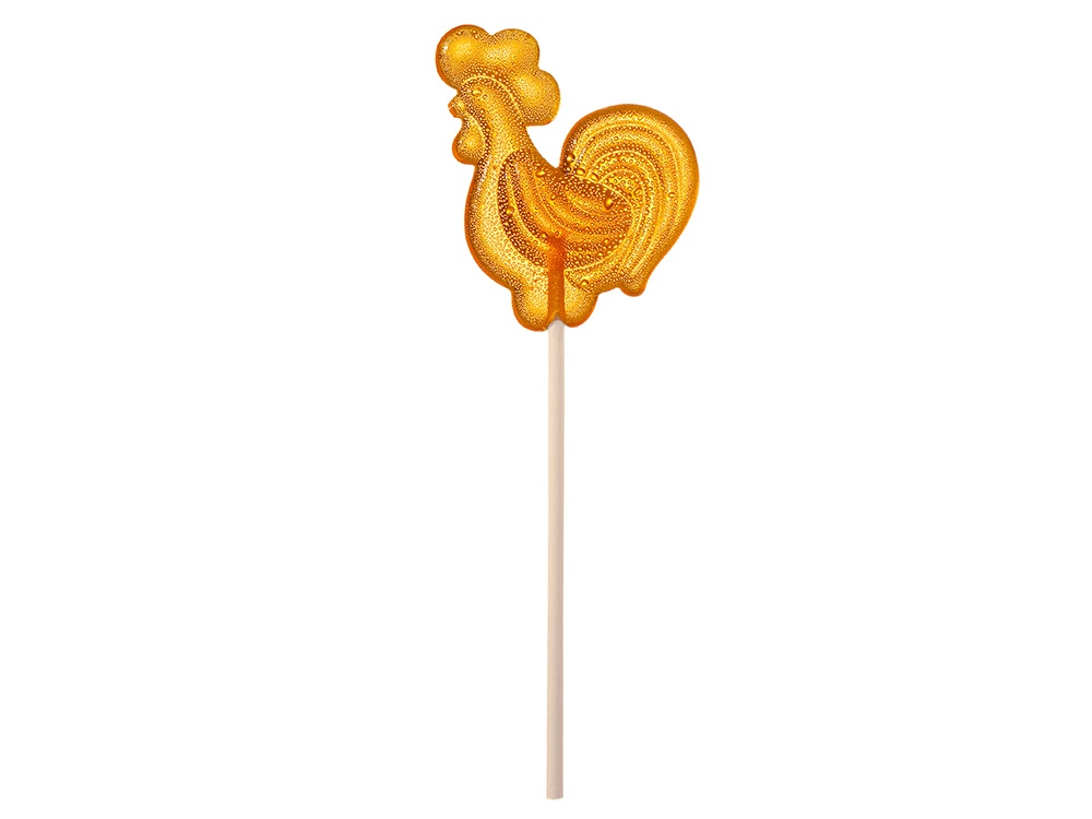 Леденец Петушок со вкусом апельсина с логотипом  | Print Logo