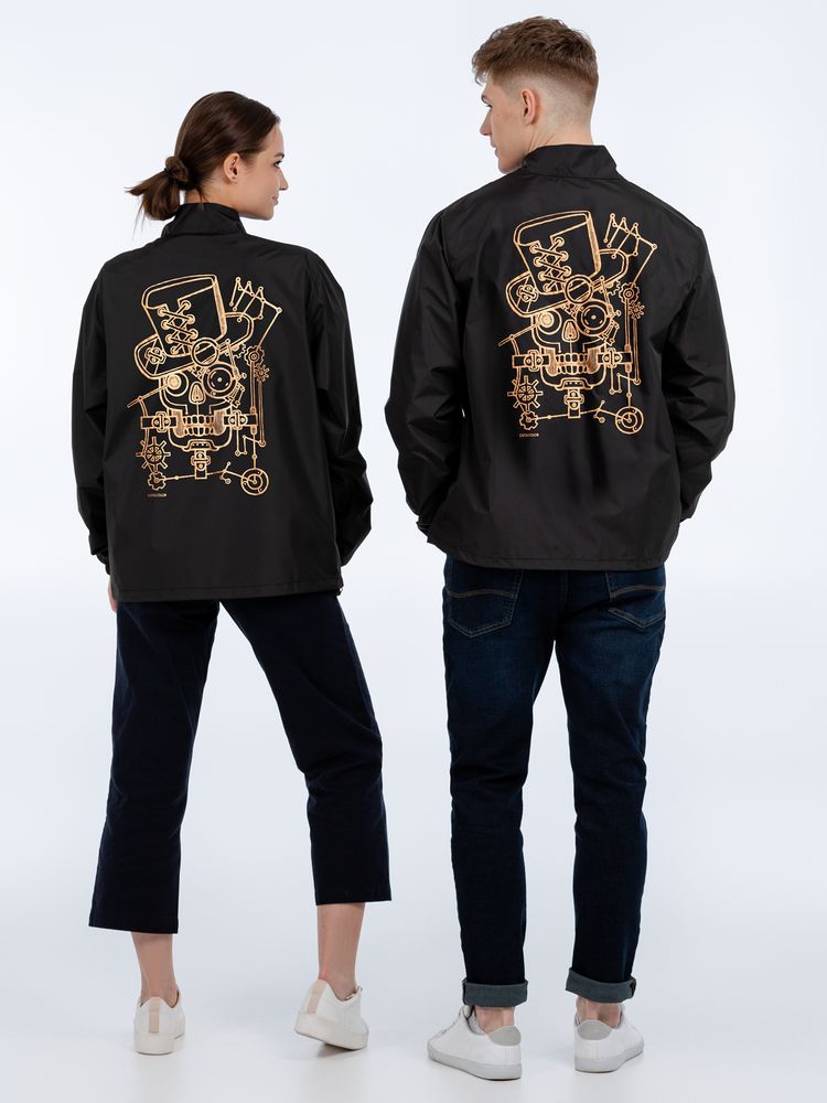 Ветровка John Steampunk — пример нанесения логотипа (CoolColor) | Print Logo