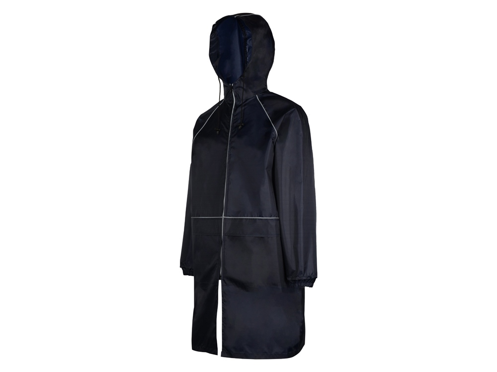 Дождевик со светоотражающими кантами Sunshine с логотипом  | Print Logo