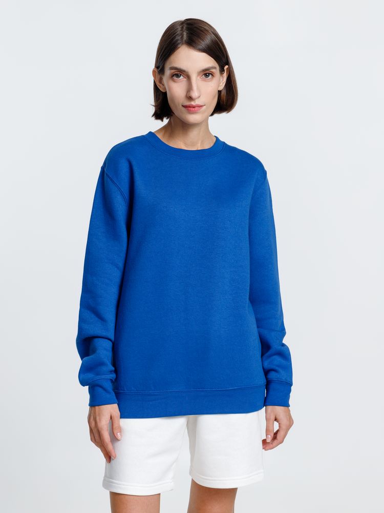 Свитшот унисекс Delta, ярко-синий, размер XL