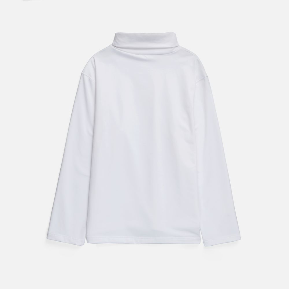 Лонгслив из бифлекса Morfiss, белый, размер XL/XXL