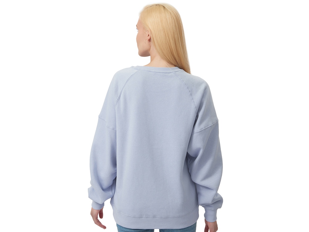 Свитшот оверсайз Paris, унисекс, небесно-голубой