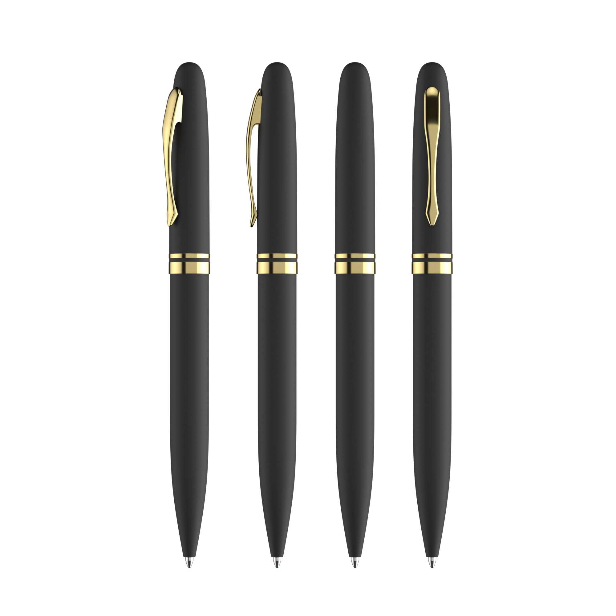 Ручка шариковая "Moon" покрытие soft touch фото на сайте Print Logo.