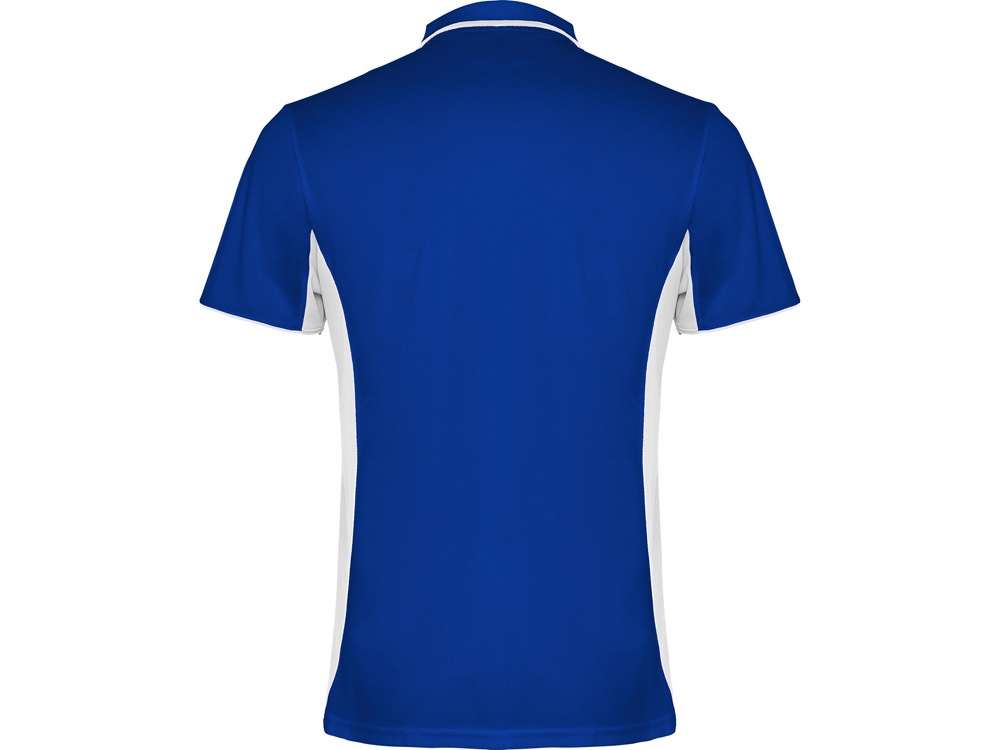 Рубашка поло Montmelo мужская с длинным рукавом, королевский синий/белый