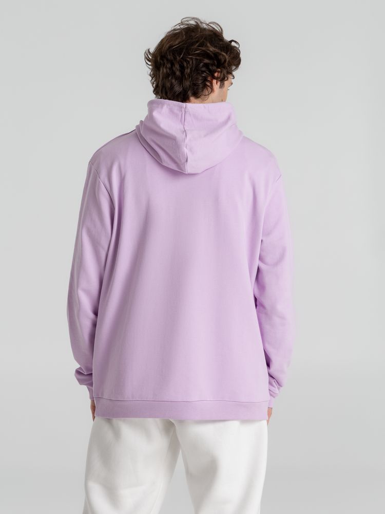 Толстовка с капюшоном унисекс Hoodie, сиреневая, размер XS