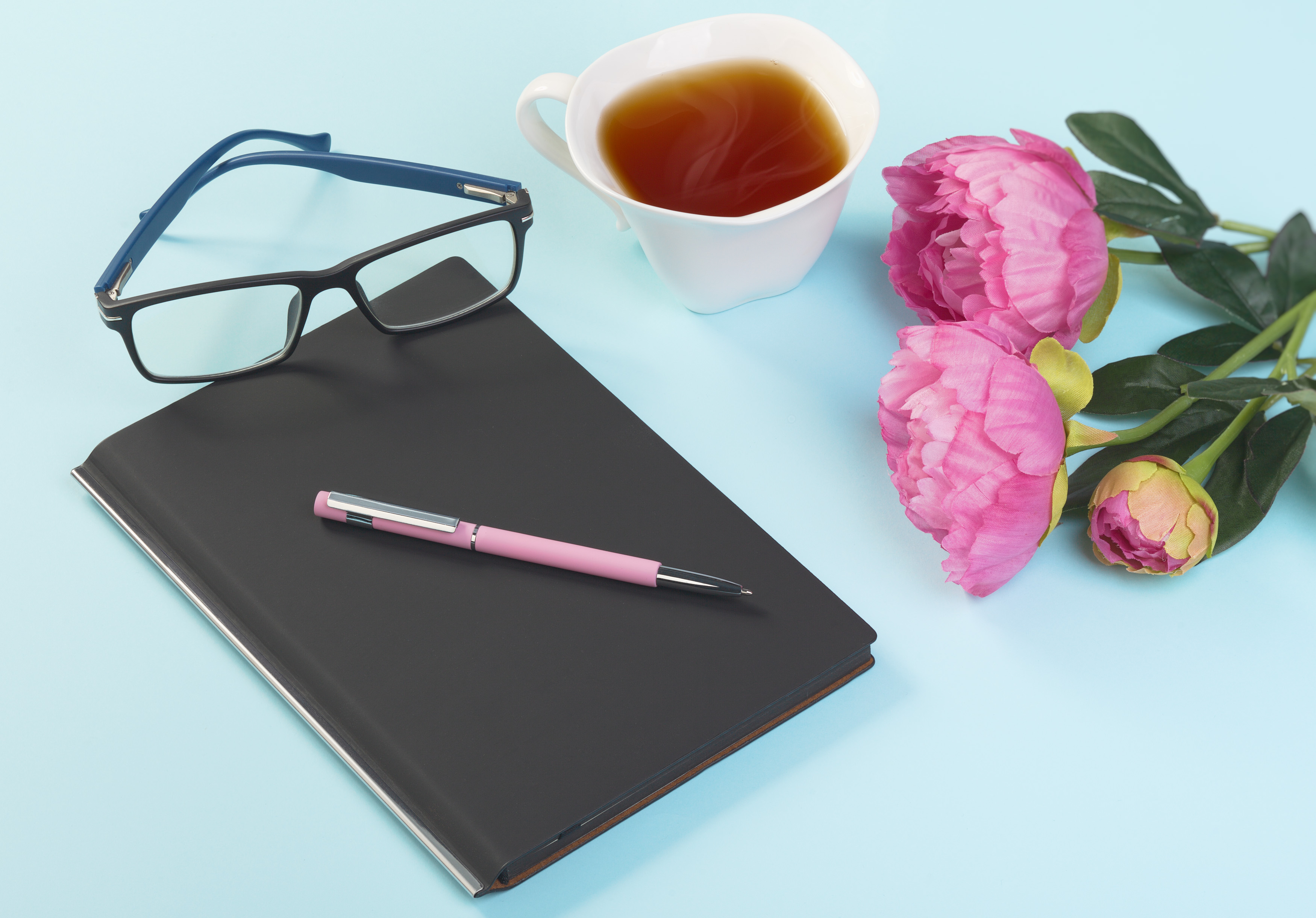 Ручка шариковая "Star", покрытие soft touch, красный