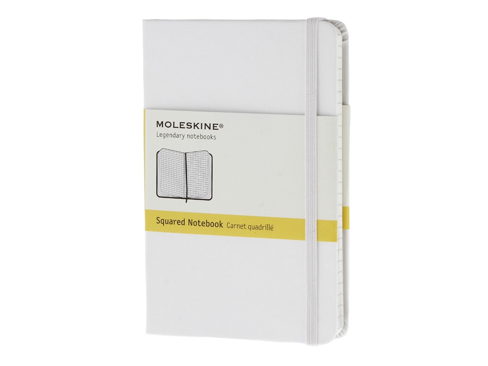 Записная книжка А6 (Pocket) Classic (в клетку) с логотипом Moleskine | Print Logo