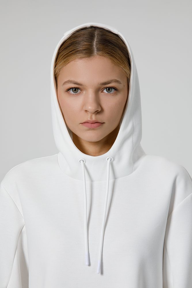 Худи унисекс Begi, молочно-белое, размер L