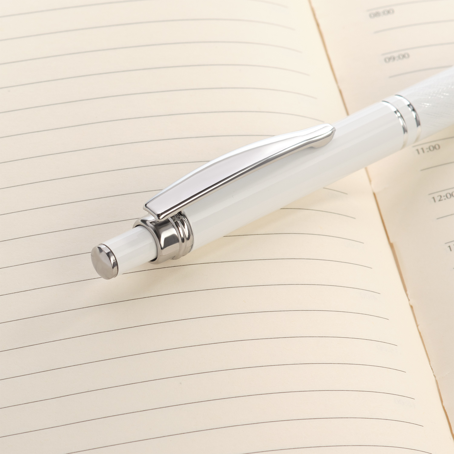 Шариковая ручка Crocus, белая