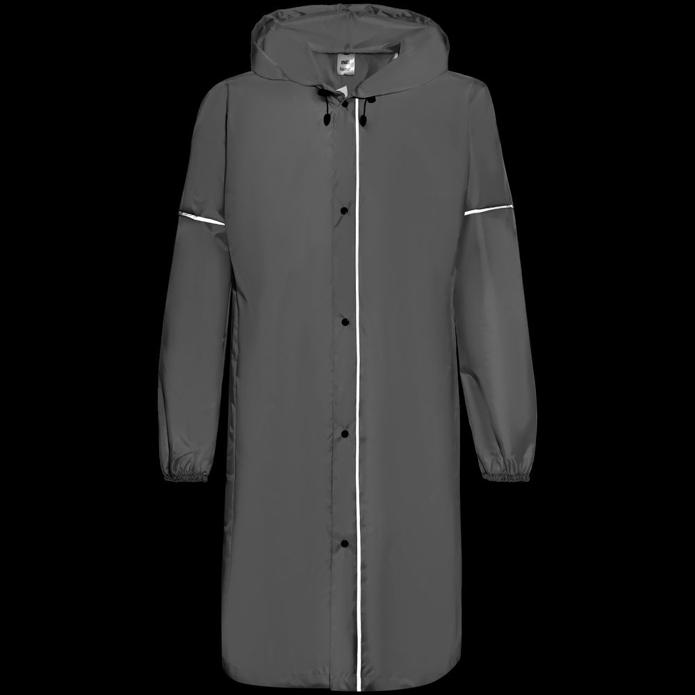 Дождевик со светоотражающими элементами Rainman Blink, серый, размер S