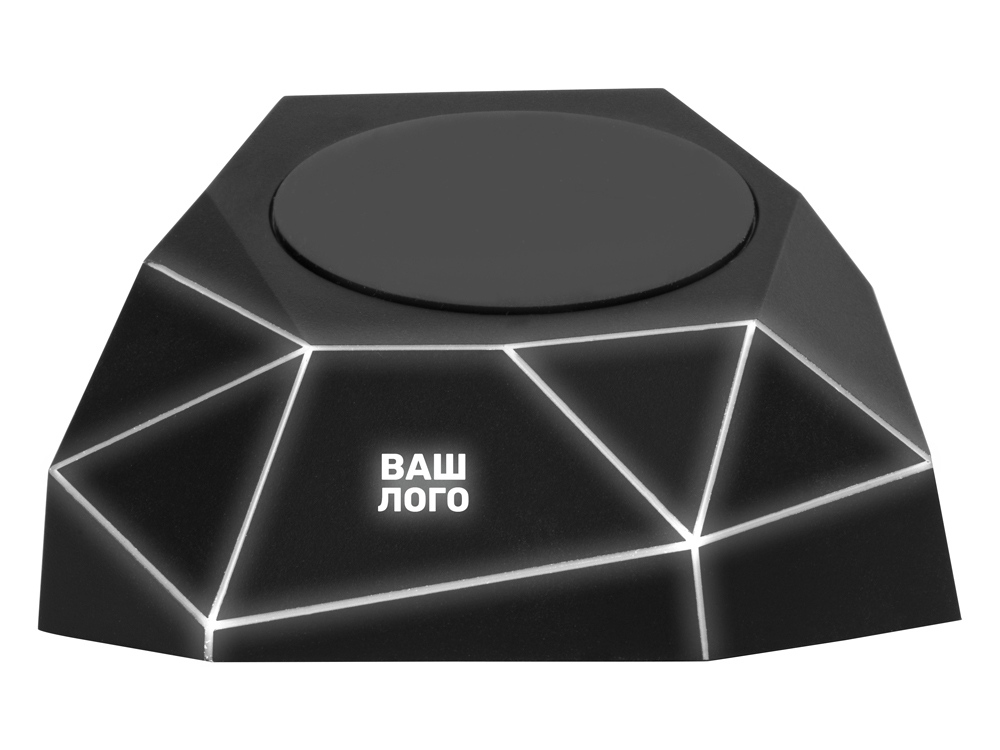 Док-станция с быстрой беспроводной зарядкой Geo Dock с логотипом Xoopar | Print Logo