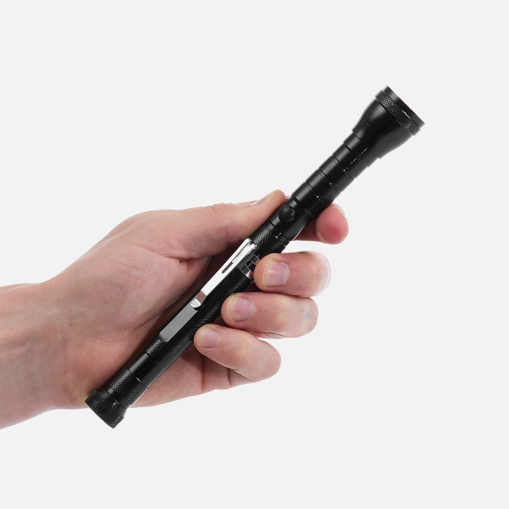 Телескопический фонарь с магнитом Flexion