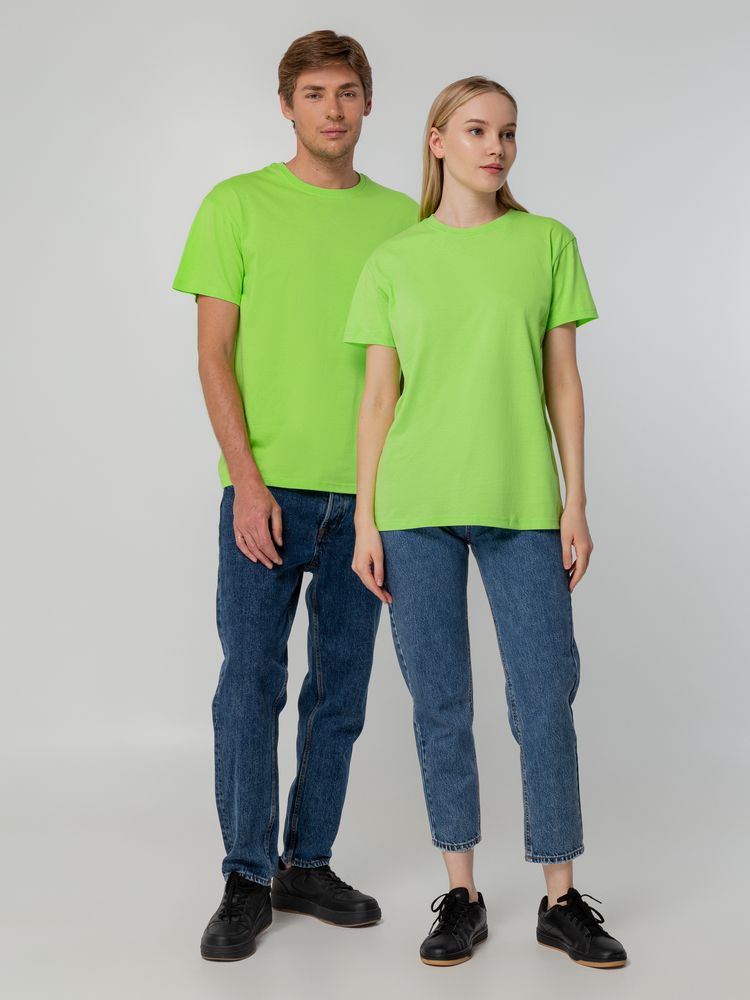 Футболка унисекс T-bolka 140, зеленое яблоко, размер XL