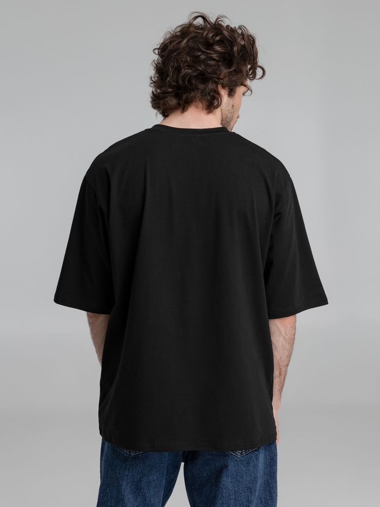 Футболка оверсайз Slope, черная, размер ХS/S