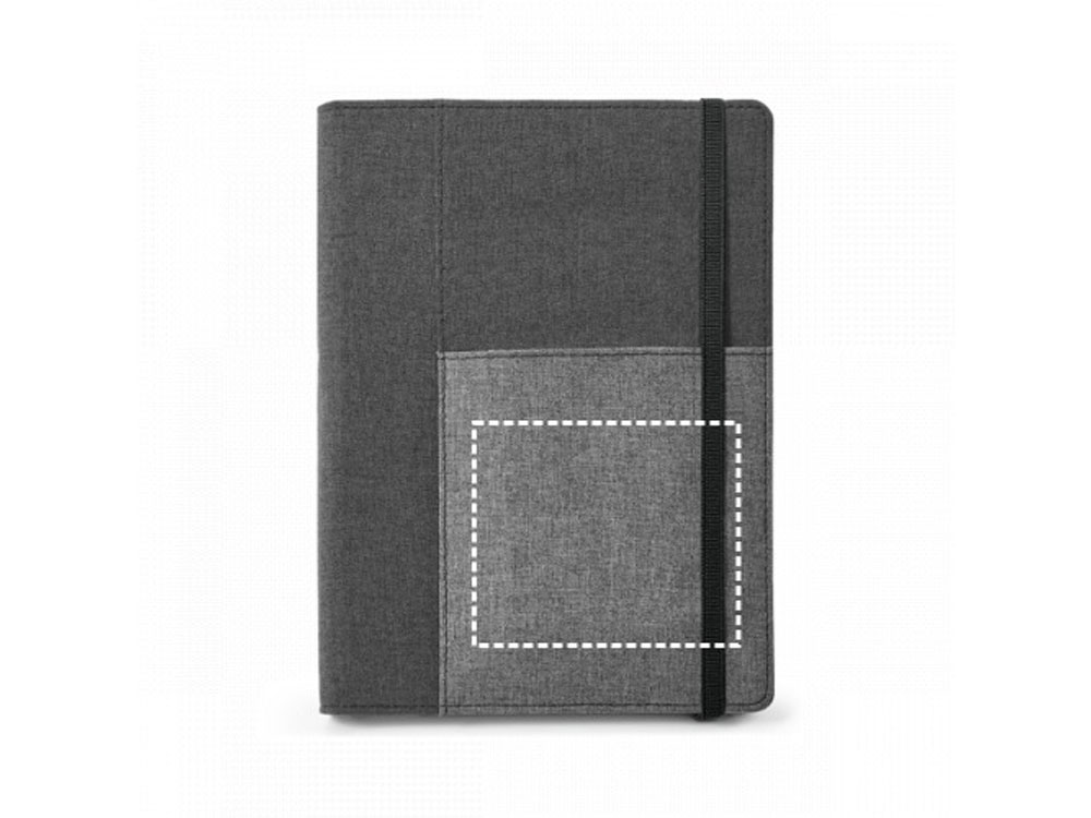 PESSOA. Папка с блокнотом A5, Серый